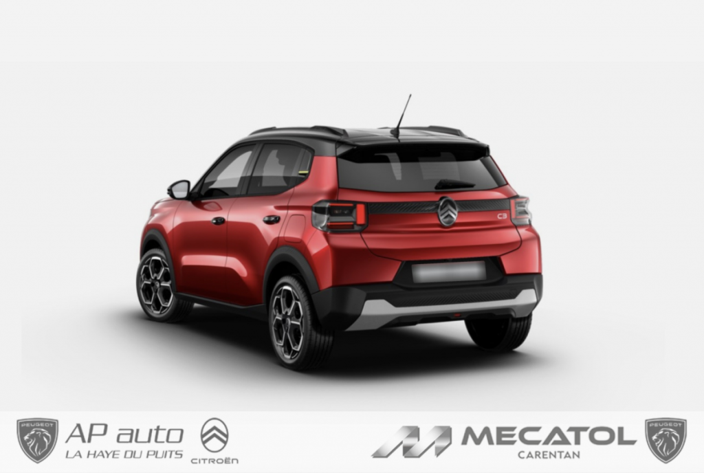 Citroën e-C3 (4) Electrique 113ch Auto MAX (AM22)  5 portes  (avril 2025) (co2 0)